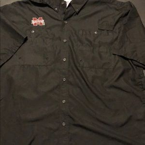 Mississippi State collared fishing shirt